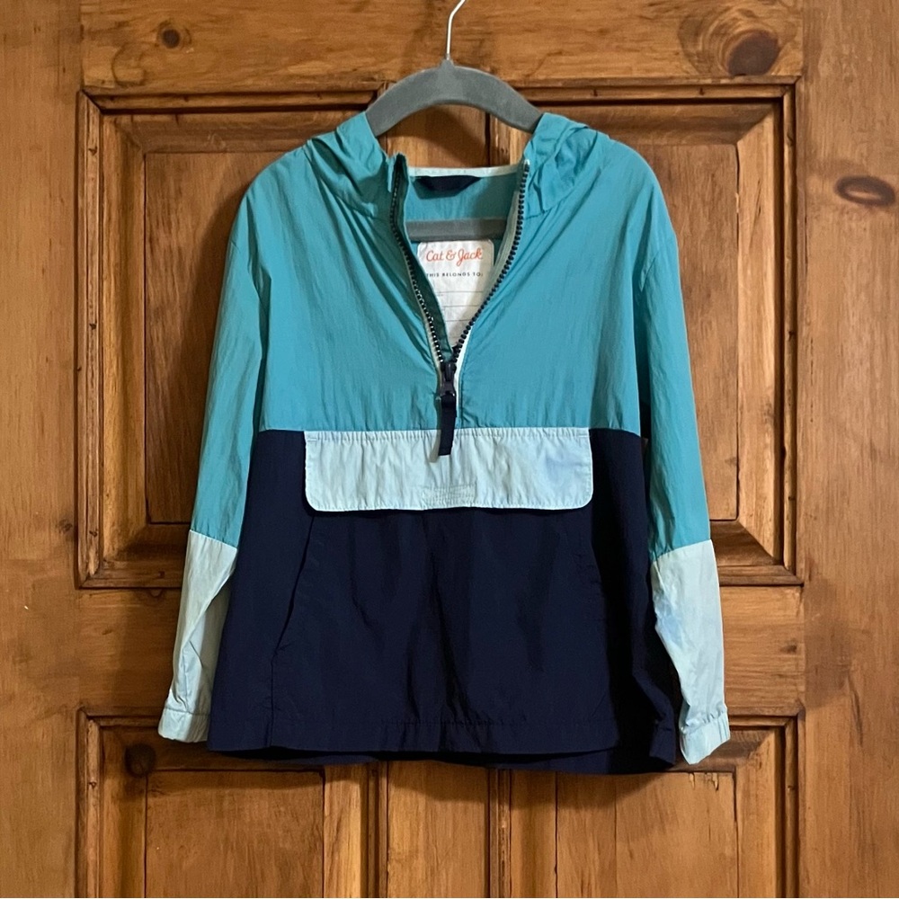 Cat & Jack Teal Windbreaker Jacket-Must Go!